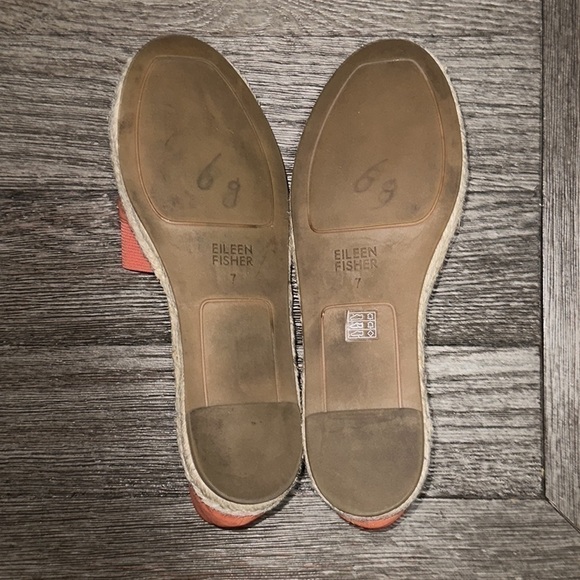 Eileen Fisher Lady-Nu d'Orsay Espadrille Flats - Picture 8 of 8